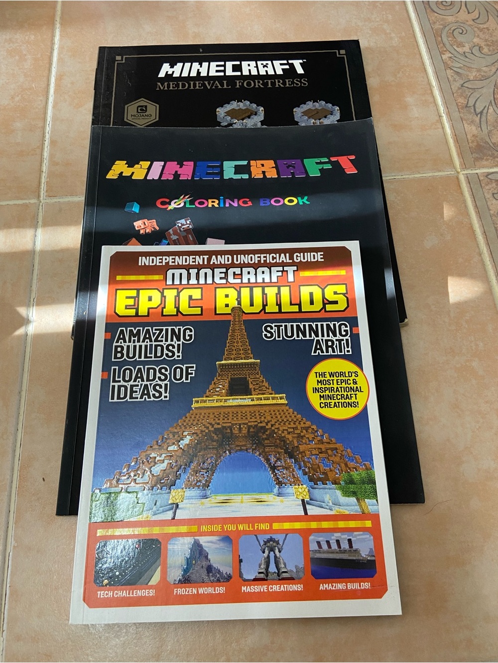 Minecraft - 3 books